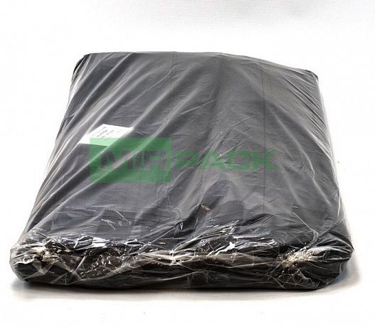 Мешки для мусора 180 л, 80 мкм, ПВД, 100 шт. черные, 2х слойные - Вид 3